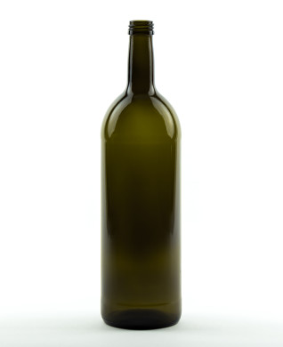 1000 ml Bordeauxflasche 28 MCA 7,5 R antikgrün