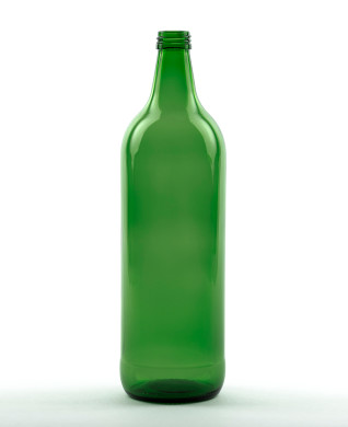1000 ml Glühweinflasche 28 MCA 7,5 R grün