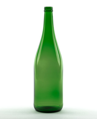 1000 ml Rhine Wine Bottle lightweight 28 MCA 7.5 R green