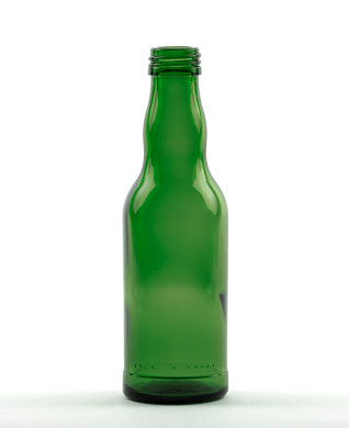 200 ml Kropfhalsflasche 28 MCA 7,5 R grün