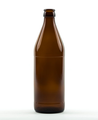 500 ml Euro Beer Bottle CC 26 H 180 amber refillable