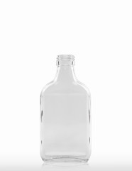 200 ml Taschenflasche PP 28 S weiß