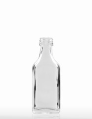 20 ml hohe Taschenflasche PP 18 S weiß