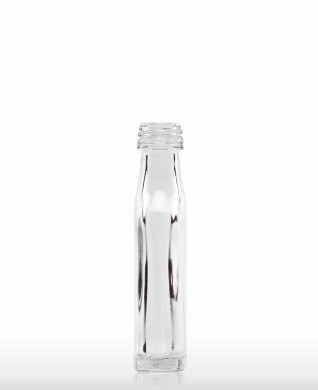 20 ml hohe Taschenflasche PP 18 S weiß