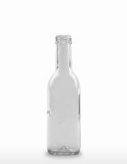 250 ml Bordeauxflasche 28 MCA 7,5 R weiß