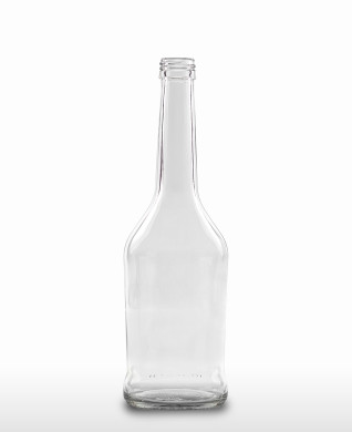 500 ml Napoleonflasche PP 28 S weiß
