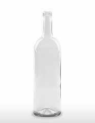 1000 ml Bordeauxflasche 28 MCA 8G weiß