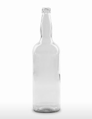 1000 ml Kropfhals Bottle PP 28 S flint