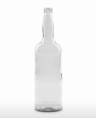 1000 ml Kropfhals Bottle PP 28 S flint