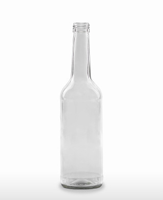 500 ml Gradhalsflasche/Geradhalsflasche PP 28 S weiß