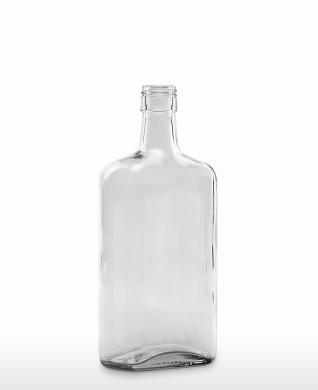 700 ml Amarettoflasche PP 31,5 deep weiß
