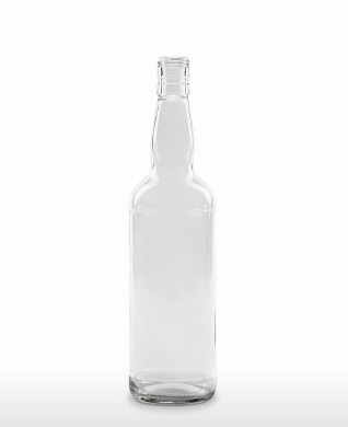 700 ml Kropfhalsflasche BVP 30 extra deep weiß