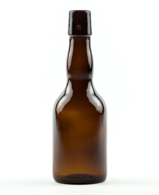 330 ml Kropfhalsbierflasche BV braun Mehrweg