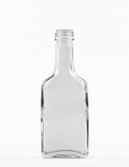 40 ml glatte Kirschwasserflasche PP 18 S weiß