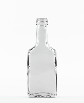 40 ml glatte Kirschwasserflasche PP 18 S weiß