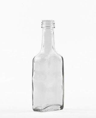 40 ml glatte Kirschwasserflasche PP 18 S weiß