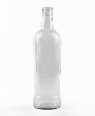 700 ml Conical Spirits Bottle PP 31 deep flint