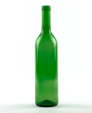 750 ml Bordeaux Bottle 310 mm cork green
