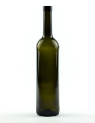 750 ml Bordeaux Bottle 330 mm bartop olive green