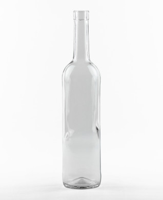 750 ml Bordeauxflasche 330 mm OBM weiß