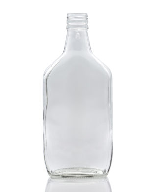 500 ml Backsteinflasche PP 31,5 deep weiß