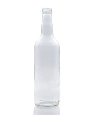 500 ml Gradhals-Mehrzweck-Flasche PP 28 S weiß