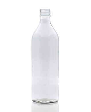 700 ml Vierkantflasche lgw. BVP 31 H non refill weiß